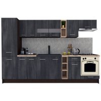Bucatarie MARINA NEW 310 B Wenge / Decor 8509